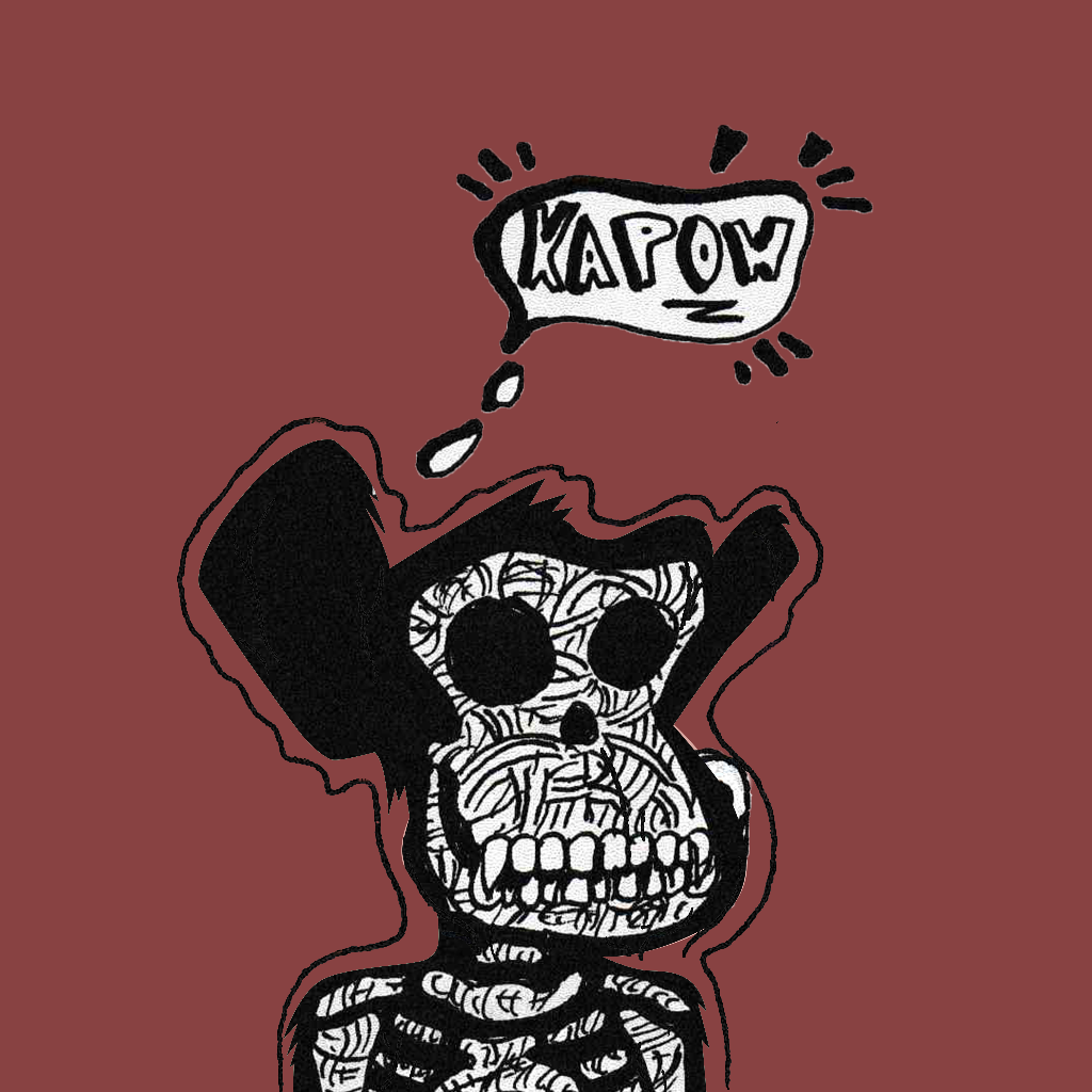 Sketchy Ape Comic Club #5110