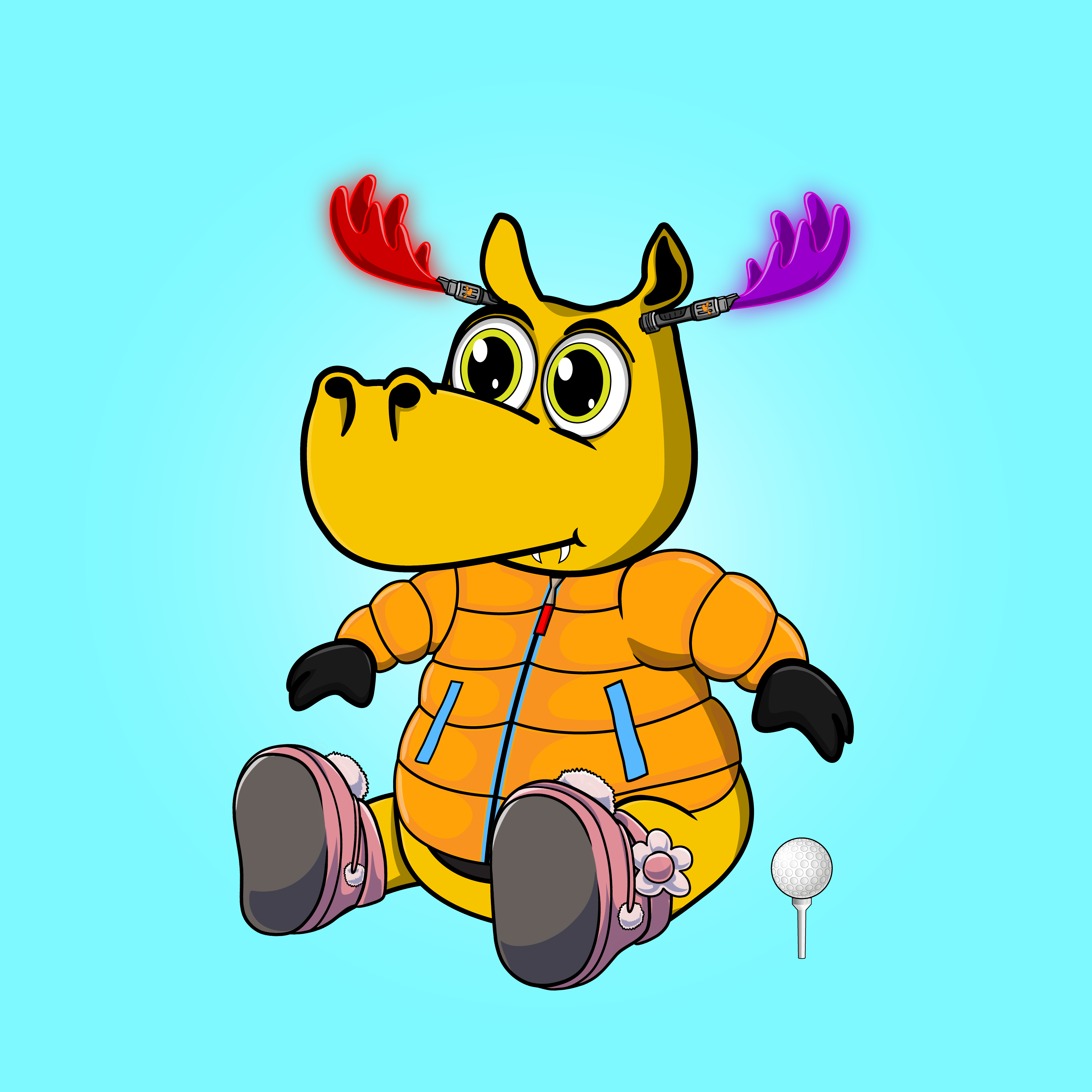 Baby Moose 1598