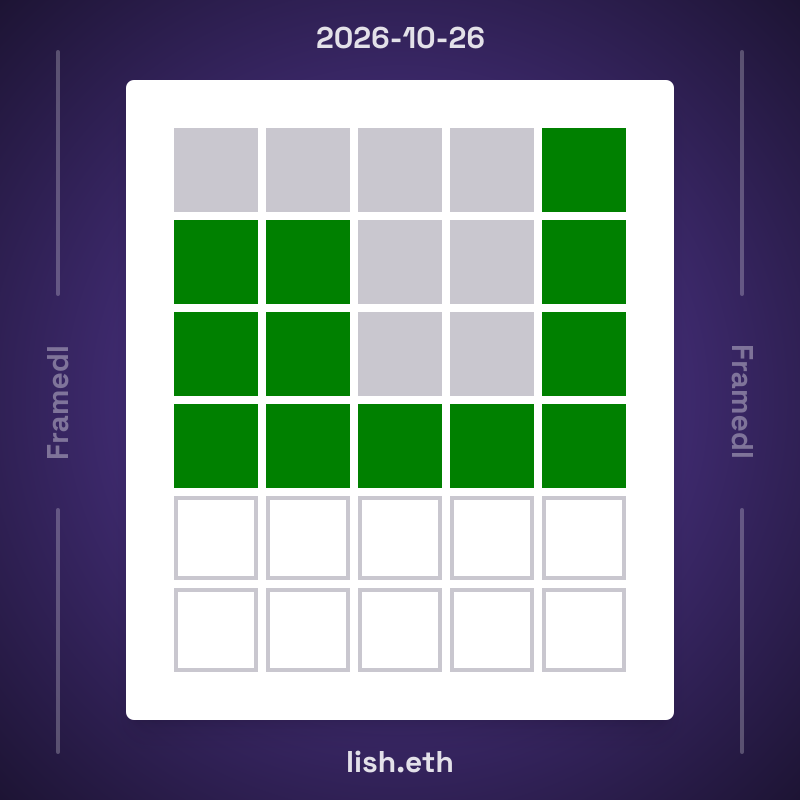 Framedl Game