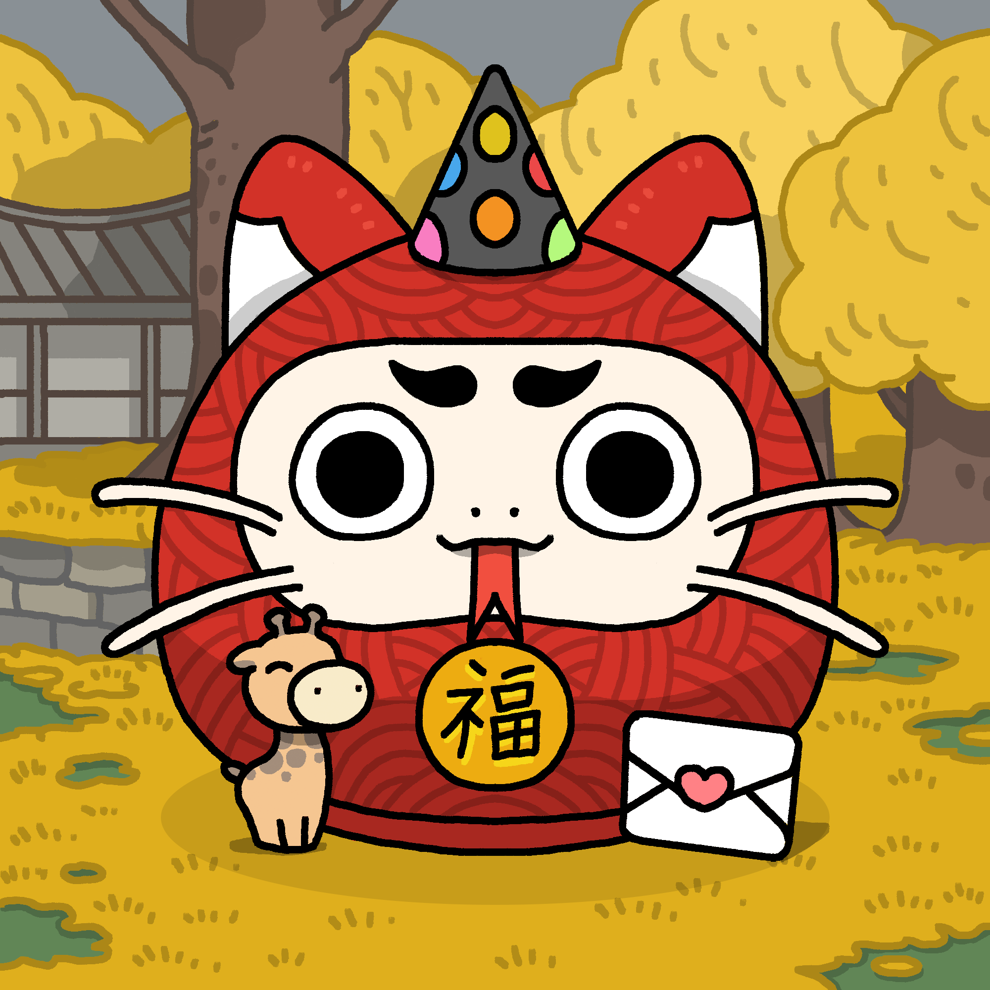 Neko Darumas 189