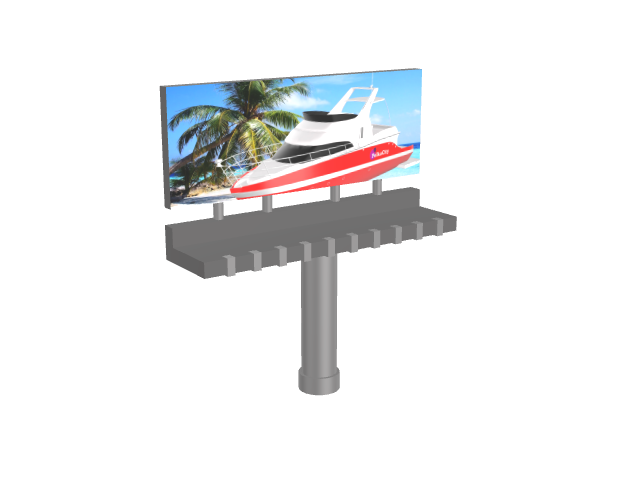 Polka City 3D Asset